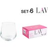 SET 6 VASOS CHUPITO 95CC LAL