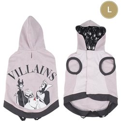 SUDADERA PARA PERRO L DISNEY VILLANAS LILAC