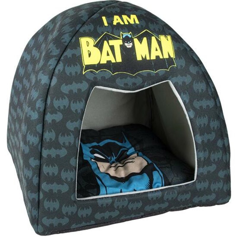 CUEVA CAMA PARA PERRO BATMAN BLACK