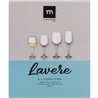 SET 6 COPAS VINO 295CC LAVERE MD