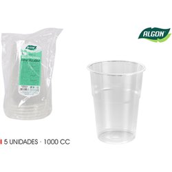 SET-5 VASO LITRONA ALGON