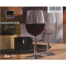 EK SET 6 COPAS VINO 35CL DEGUSTATION