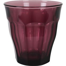 SET 4 VASOS 25CL MORADO/CRANBERRY PICAR