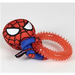 MORDEDOR PARA PERRO SPIDERMAN RED