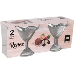 SET 2 COPAS HELADO RENEE MD