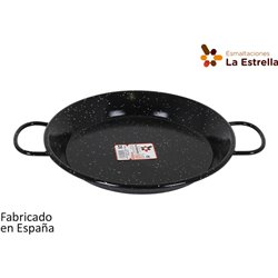 PAELLERA VALENCIANA 28CM JASPEADA