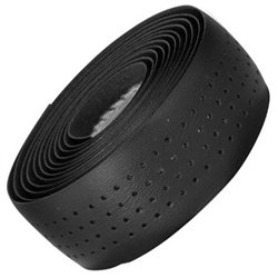 handlebar tape perforated 190 cm 2 pieces matt black