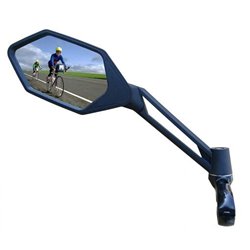 bike mirror E-bike left 12 cm black