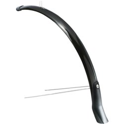 Snello Front fender PVC 28 Inch 51 mm Gloss Black