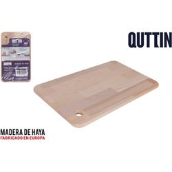 TABLA PARA CORTAR DE MADERA 45X27CM QUTTIN