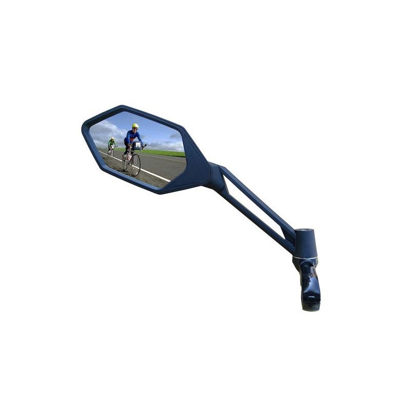 bike mirror E-bike left 12 cm black