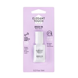 Elegant Touch Brush On Nail Glue - unisex