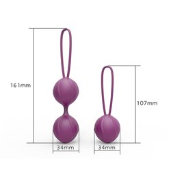 Kelly Kegel Balls Silicone Purple