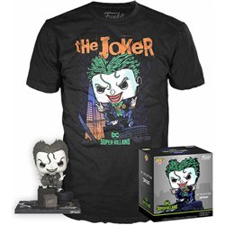 SET FIGURA POP & TEE DC COMICS JIM LEE JOKER