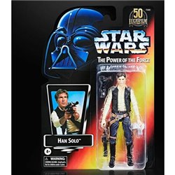 FIGURA HAN SOLO THE POWER OF THE FORCE STAR WARS 15CM