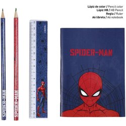 SET PAPELERÍA ESCOLAR SPIDERMAN DARK AZUL