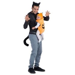 DISFRAZ CUBREMOCHILA GATO Y CALABAZA TALLA ONE SIZE ADULT