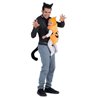 DISFRAZ CUBREMOCHILA GATO Y CALABAZA TALLA ONE SIZE ADULT