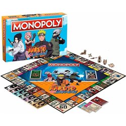 JUEGO MONOPOLY NARUTO SHIPPUDEN