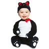 DISFRAZ BEBÉ GATITO NEGRO COTTON TALLA 12-24 MESES