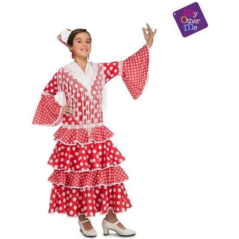 DISFRAZ FLAMENCA SEVILLA TALLA 5-6 AÑOS