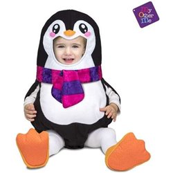 DISFRAZ BEBE BALOON PINGÜINO TALLA 0-6 MESES