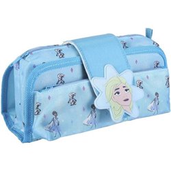 ESTUCHE PORTATODO VELCRO FROZEN II BLUE