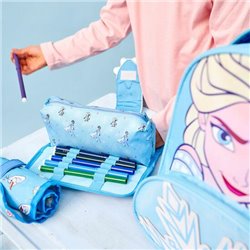 ESTUCHE PORTATODO VELCRO FROZEN II BLUE