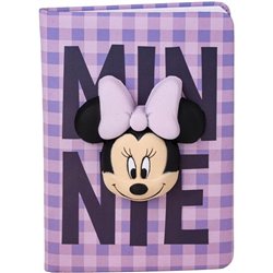 CUADERNO SQUISHY MINNIE LILAC