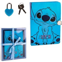 DIARIO CAJA STITCH BLUE