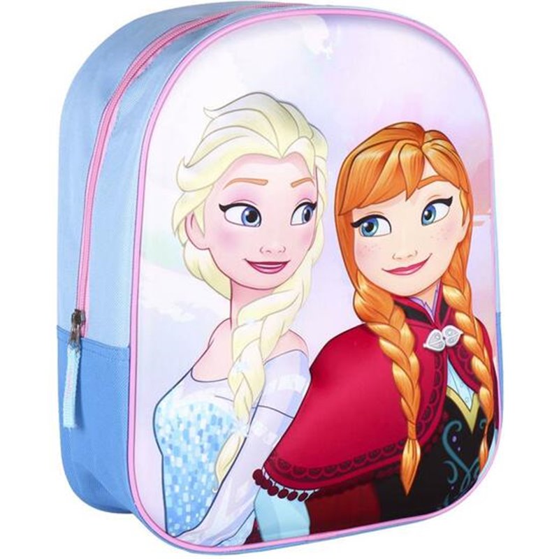 MOCHILA INFANTIL 3D FROZEN BLUE - Teknashop Ltd