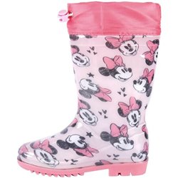 BOTAS LLUVIA PVC MINNIE PINK