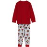 PIJAMA LARGO SINGLE JERSEY HARRY POTTER DARK RED