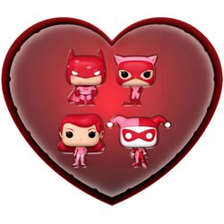 CAJA METALICA 4 POCKET POP DC COMICS SAN VALENTIN