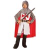 DISFRAZ CABALLERO MEDIEVAL CON CAPA TALLA 5-6 Y