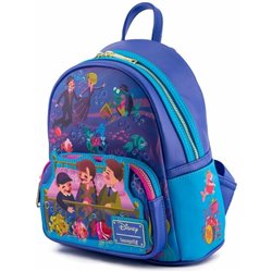 MOCHILA BAJO EL AGUA BEDKNOBS AND BROOMSTICKS DISNEY LOUNGEFLY 26CM