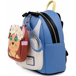 MOCHILA ALICIA EN EL PAIS DE LAS MARAVILLAS DISNEY LOUNGEFLY 26CM