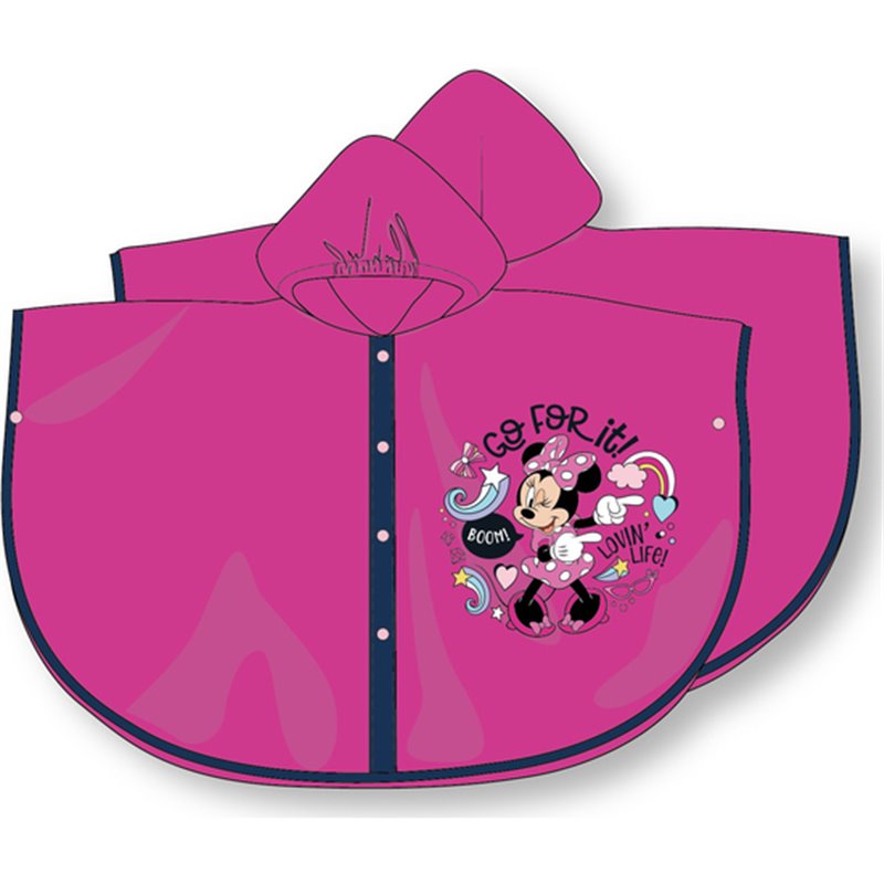 PACK 8 PONCHOS IMPERMEABLES MINNIE MOUSE "ME TIME"