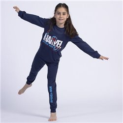 PIJAMA LARGO SINGLE JERSEY SPIDERMAN DARK BLUE