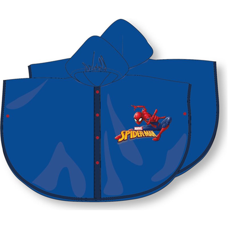 PACK 8 PONCHOS IMPERMEABLES SPIDER-MAN "HERO"