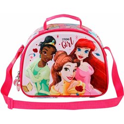 BOLSA PORTAMERIENDAS 3D STRONG PRINCESAS DISNEY