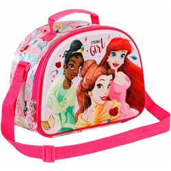 BOLSA PORTAMERIENDAS 3D STRONG PRINCESAS DISNEY