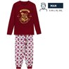 PIJAMA LARGO SINGLE JERSEY HARRY POTTER DARK RED