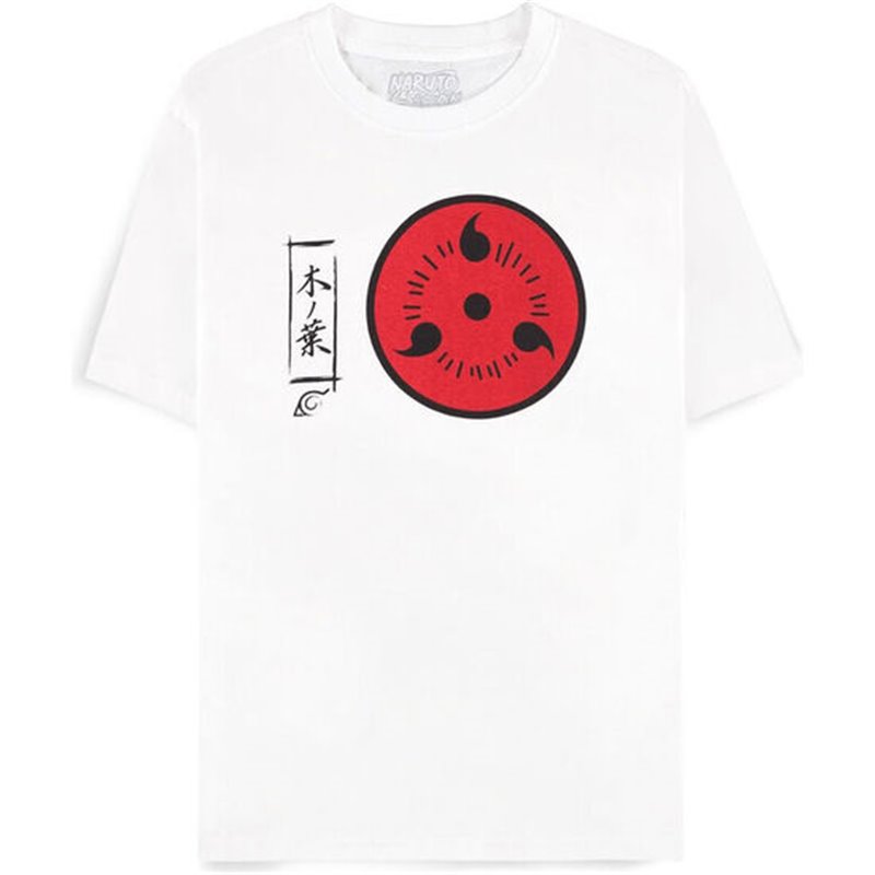 CAMISETA MUJER SASUKE SYMBOL NARUTO SHIPPUDEN