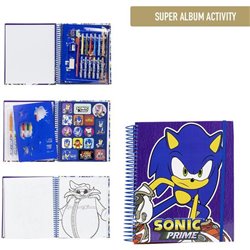 ALBUM ACTIVIDADES COLOREABLE SONIC PRIME