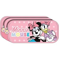 ESTUCHE PORTATODO 2 COMPARTIMENTOS MINNIE PINK