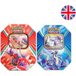 LATA SURTIDO JUEGO CARTAS COLECCIONABLES ESCARLATA Y PURPURA 2 POKEMON INGLES