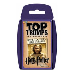 JUEGO CARTAS HARRY POTTER Y EL PRISIONERO DE AZKABAN TOP TRUMPS ESPAÑOL