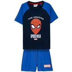 PIJAMA CORTO SINGLE JERSEY SPIDERMAN BLUE