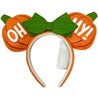 DIADEMA OREJAS CALABAZA MINNIE DISNEY LOUNGEFLY